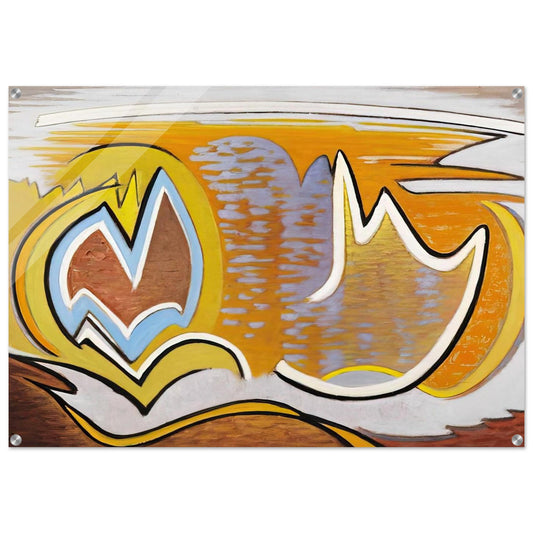 Abstract - Abstract Art - Lawren Harris Acrylic Print - 70x100 cm / 28x40″ inches