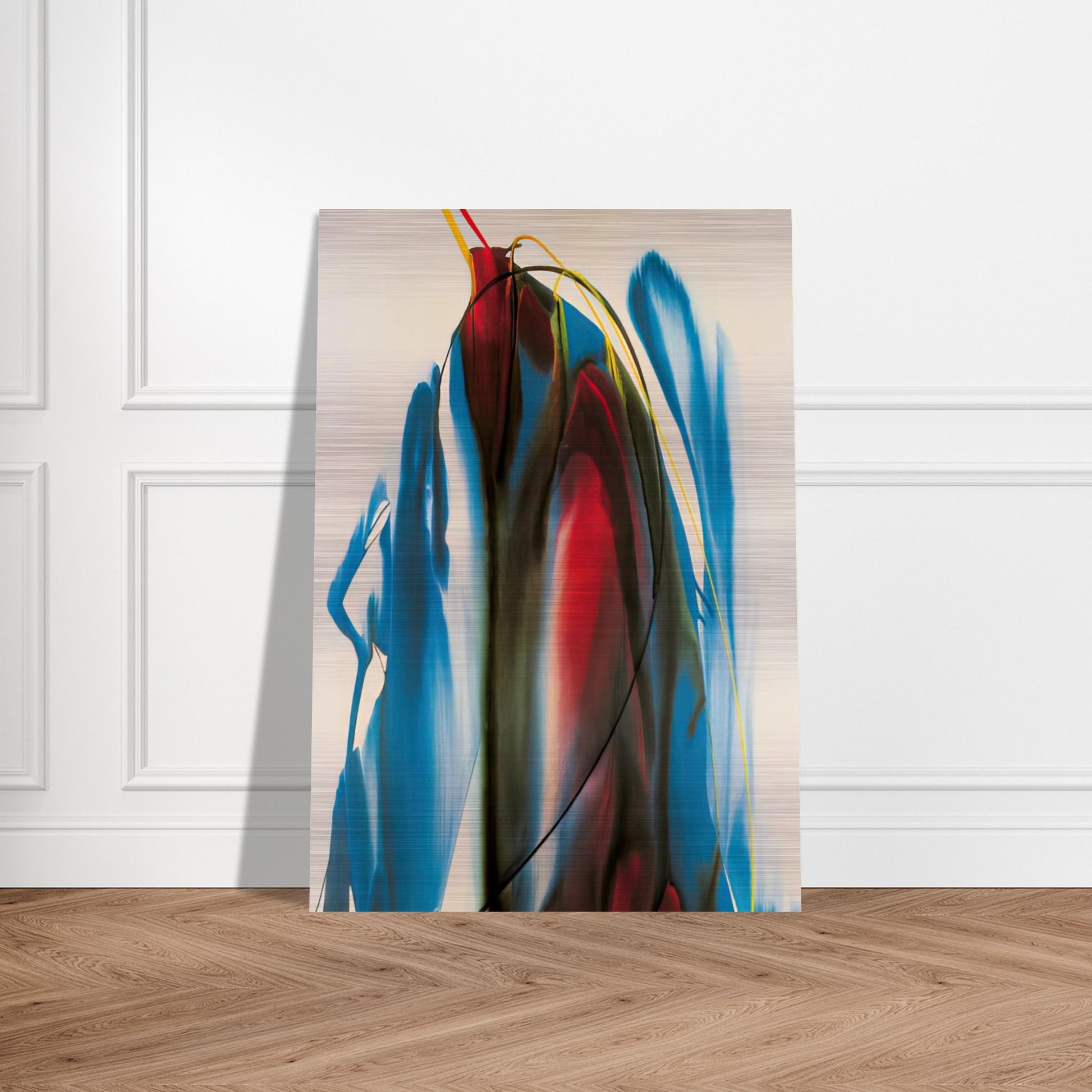 Phenomena Waiting Gables - Paul Jenkins Brushed Aluminum Print - 70x100 cm / 28x40 inches | Paul Jenkins Aluminum Print | Paul Jenkins Prints