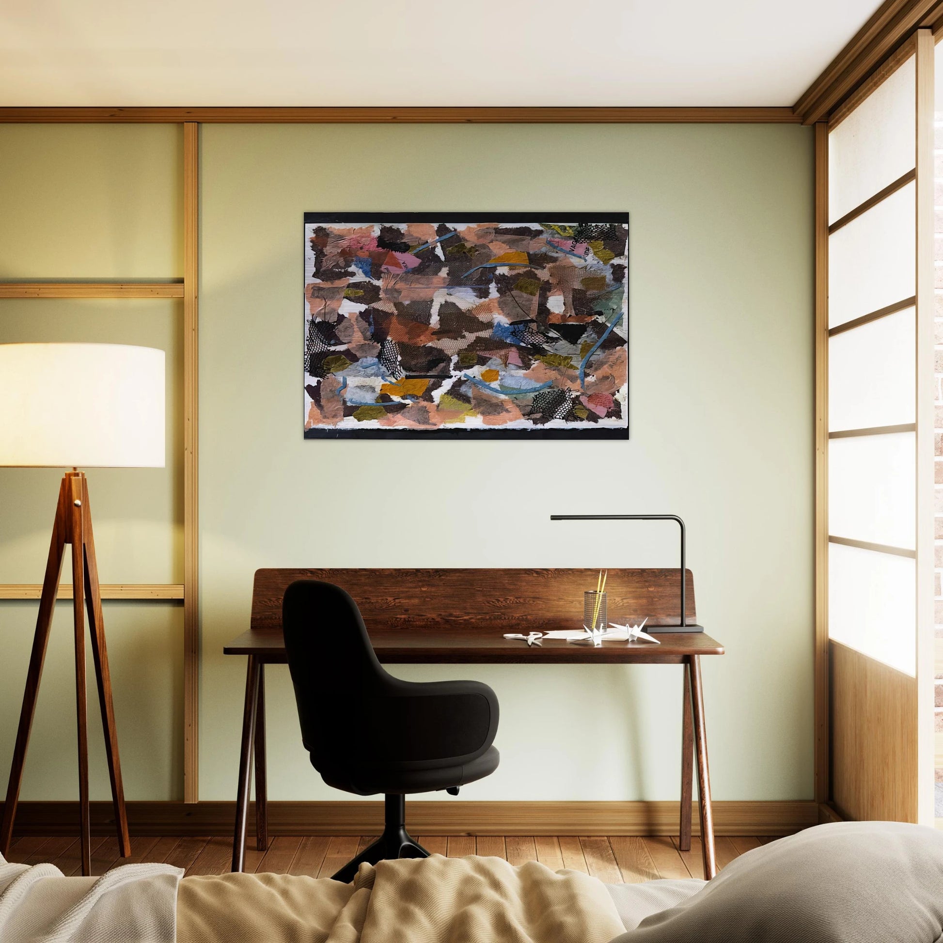Number 319 - 1949 - Anne Ryan Brushed Aluminum Print - 70x100 cm / 28x40 inches | Anne Ryan Aluminum Print | Anne Ryan Prints