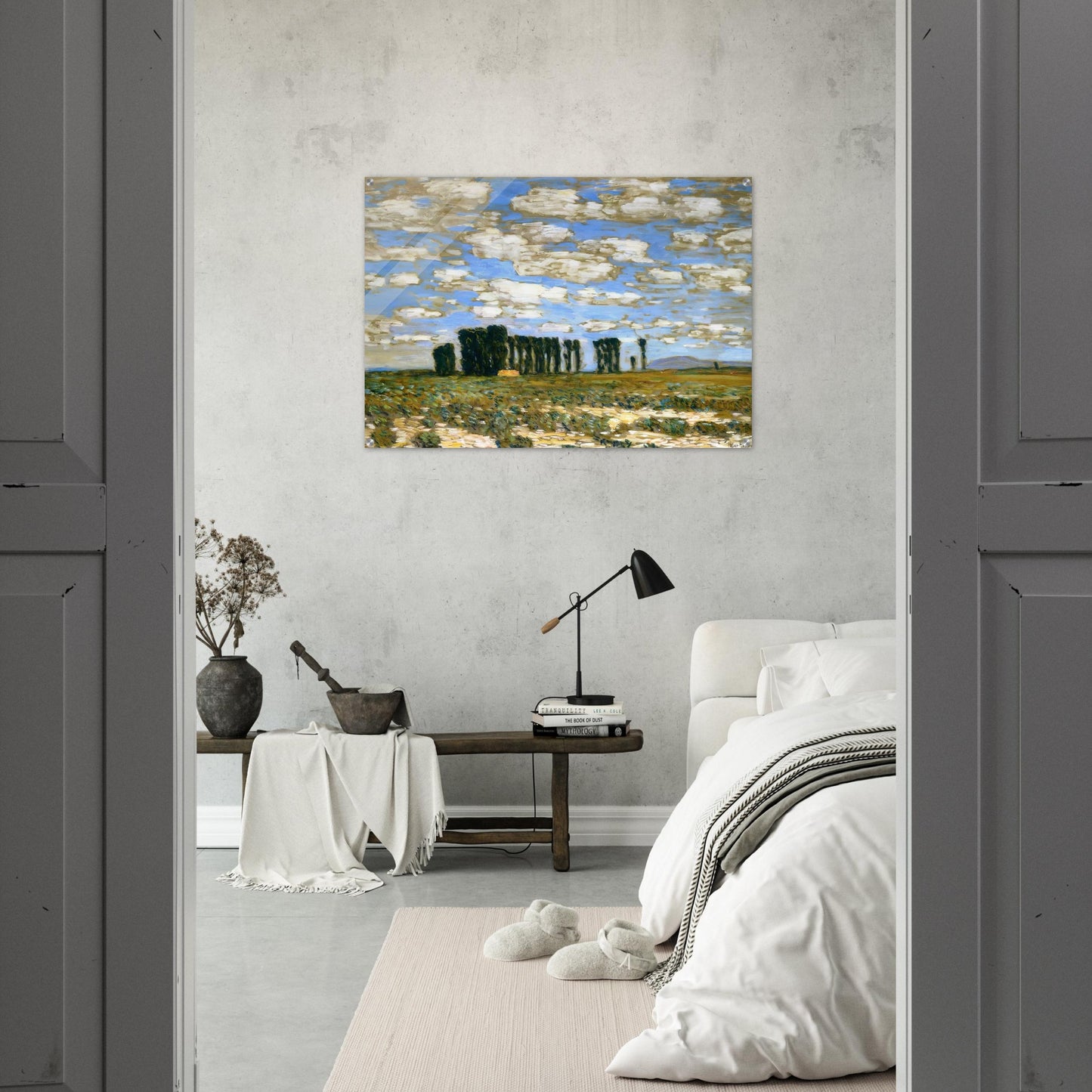 Harney Desert Landscape - Childe Hassam Acrylic Print - 70x100 cm / 28x40″ inches | Childe Hassam Wall Art | Childe Hassam Prints