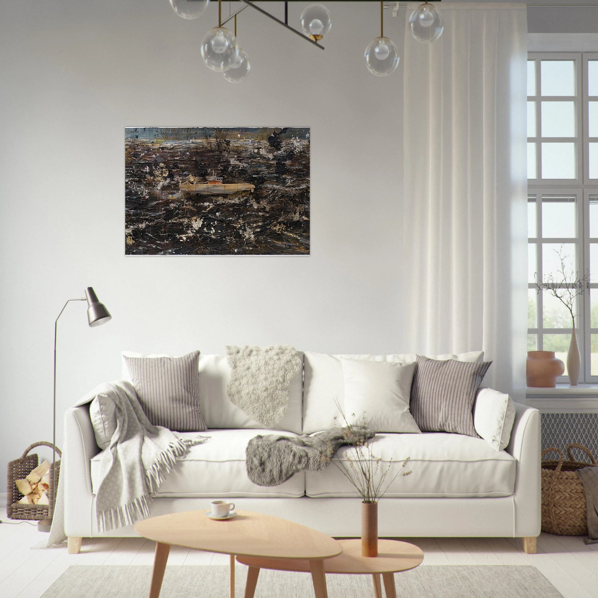 FOR VELIMIR KHLEBNIKOV THE DOCTRINE OF WAR BATTLES 2010 - Anselm Kiefer Brushed Aluminum Print - 70x100 cm / 28x40 inches | Anselm Kiefer Aluminum Print | Anselm Kiefer Prints