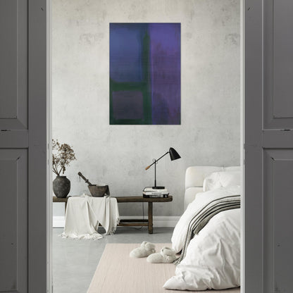 AFTERNOON 1971 - Esteban Vicente Brushed Aluminum Print - 70x100 cm / 28x40 inches | Esteban Vicente Aluminum Print | Esteban Vicente Prints