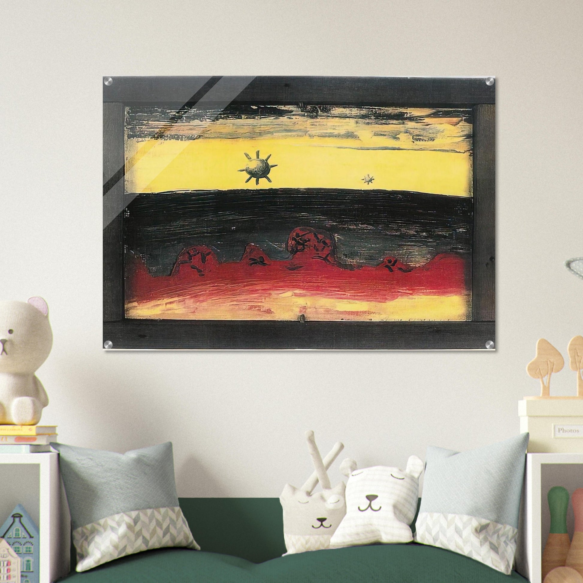 Prophecy - 1946 - Forrest Bess Acrylic Print - 70x100 cm / 28x40″ inches | Forrest Bess Wall Art | Forrest Bess Prints