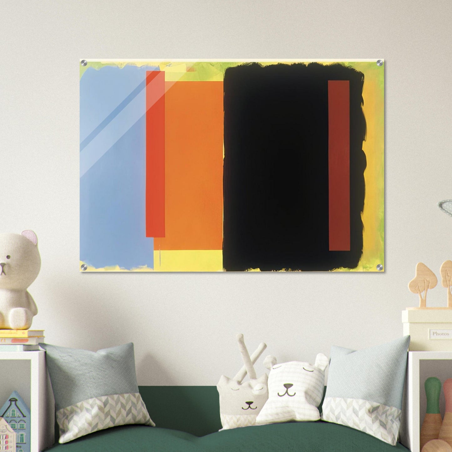 Peep Show - 1993 - Doug Ohlson Acrylic Print - 70x100 cm / 28x40″ inches | Doug Ohlson Wall Art | Doug Ohlson Prints