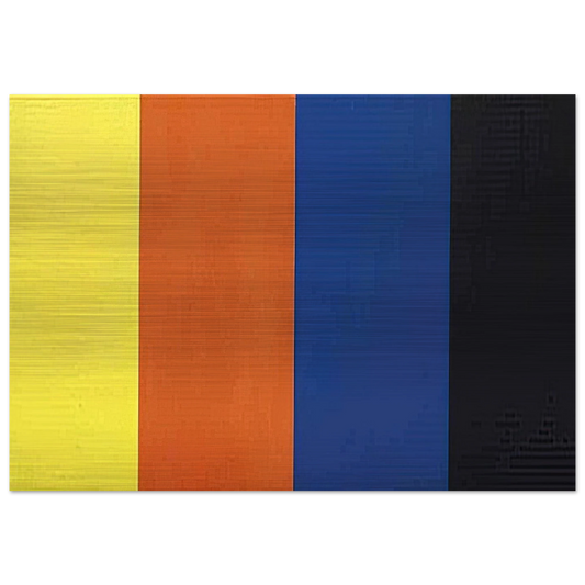 Untitled farbfeld - 1986 - Gunther Forg Brushed Aluminum Print - 70x100 cm / 28x40 inches | Gunther Forg Aluminum Print | Gunther Forg Prints