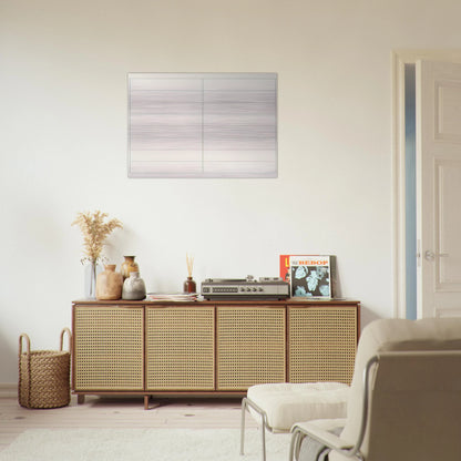 On a clear day, #2 - Agnes Martin Brushed Aluminum Print - 70x100 cm / 28x40 inches | Agnes Martin Aluminum Print | Agnes Martin Prints