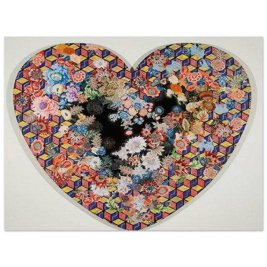 Miriam Schapiro - Heartland - 1985  75x100 cm / 30x40inches Fine Art Poster