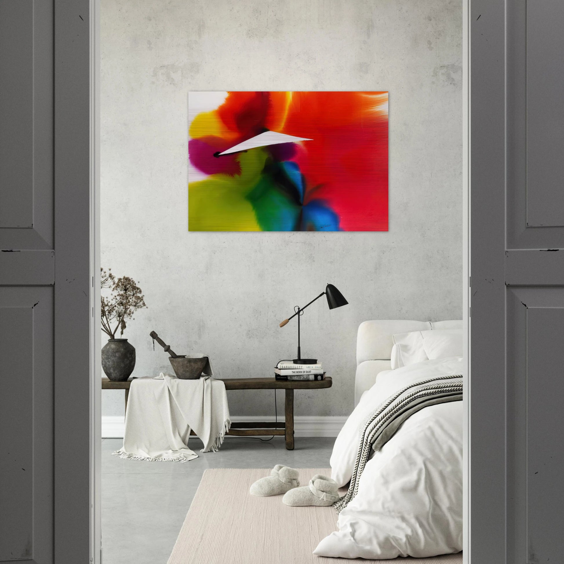 Phenomena French West Indies - Paul Jenkins Brushed Aluminum Print - 70x100 cm / 28x40 inches | Paul Jenkins Aluminum Print | Paul Jenkins Prints