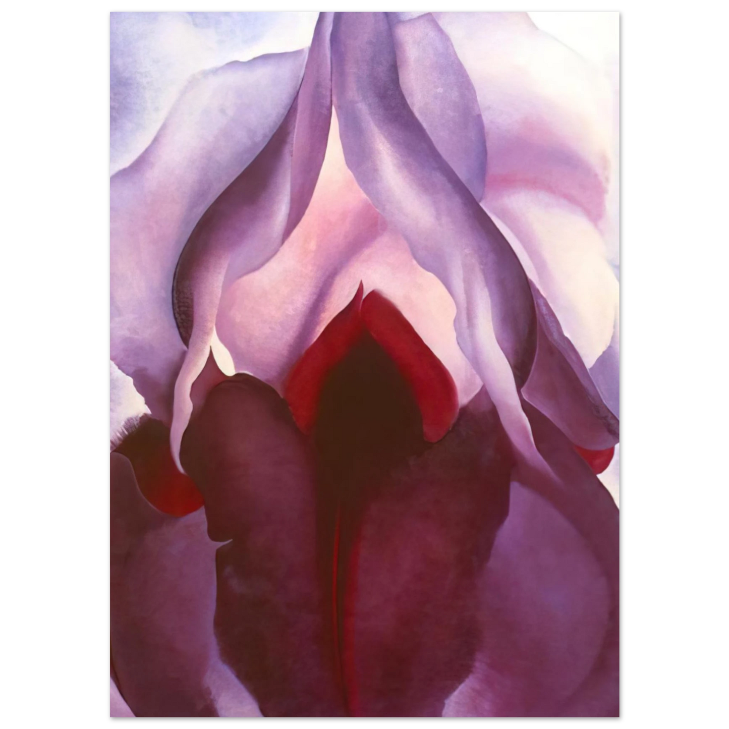 Georgia O'Keeffe - Flower of Life II Fine Art Poster