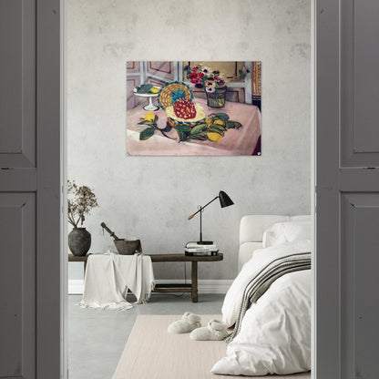 STILL LIFE WITH PINEAPPLES 1 - Henri Matisse Acrylic Print - 70x100 cm / 28x40″ inches