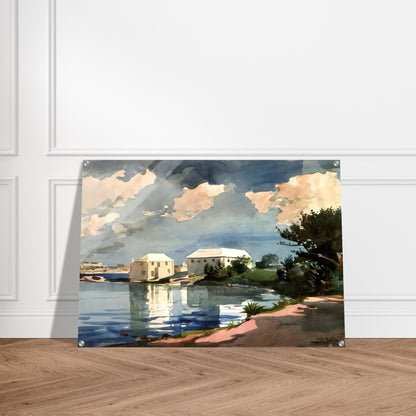 SALT KETTLE BERMUDA - Winslow Homer Acrylic Print - 70x100 cm / 28x40″ inches