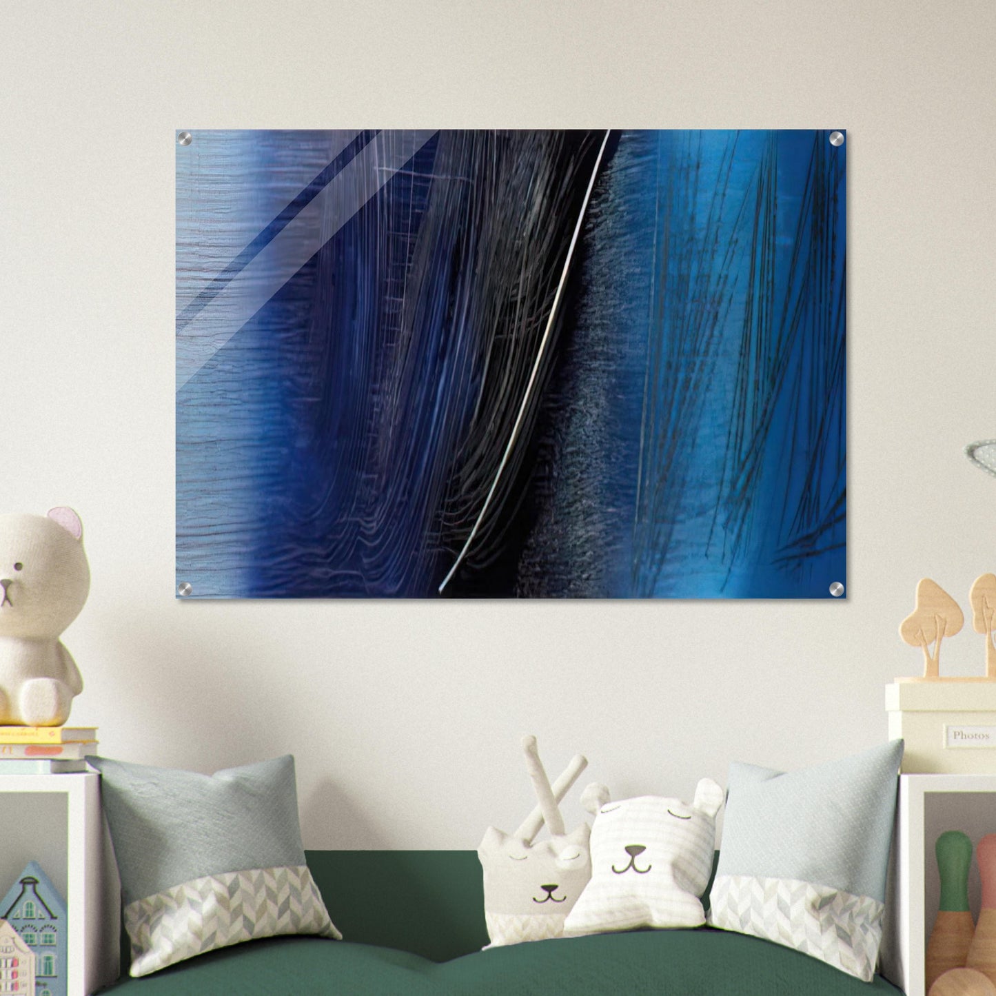 Untitled T1962-L7 - 1962 - Hans Hartung Acrylic Print - 70x100 cm / 28x40″ inches | Hans Hartung Wall Art | Hans Hartung Prints