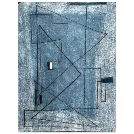 Bice Lazzari - Diario - Art Informel  75x100 cm / 30x40inches Fine Art Poster