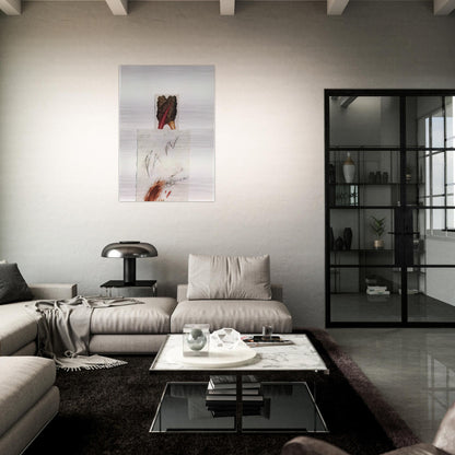 Pan - Cy Twombly Brushed Aluminum Print - 70x100 cm / 28x40 inches | Cy Twombly Aluminum Print | Cy Twombly Prints