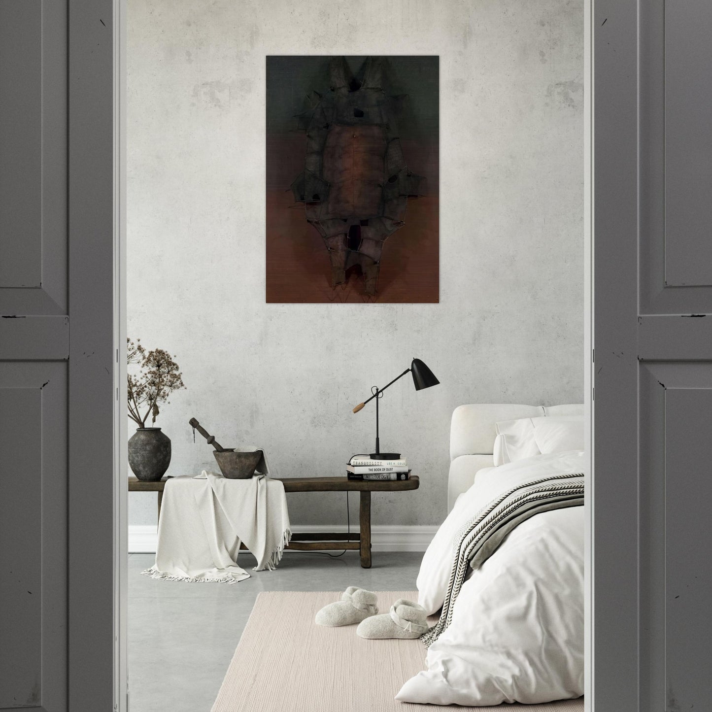 Metamorfosis Espejo Roto - 1962 - Manuel Rivera Brushed Aluminum Print - 70x100 cm / 28x40 inches | Manuel Rivera Aluminum Print | Manuel Rivera Prints