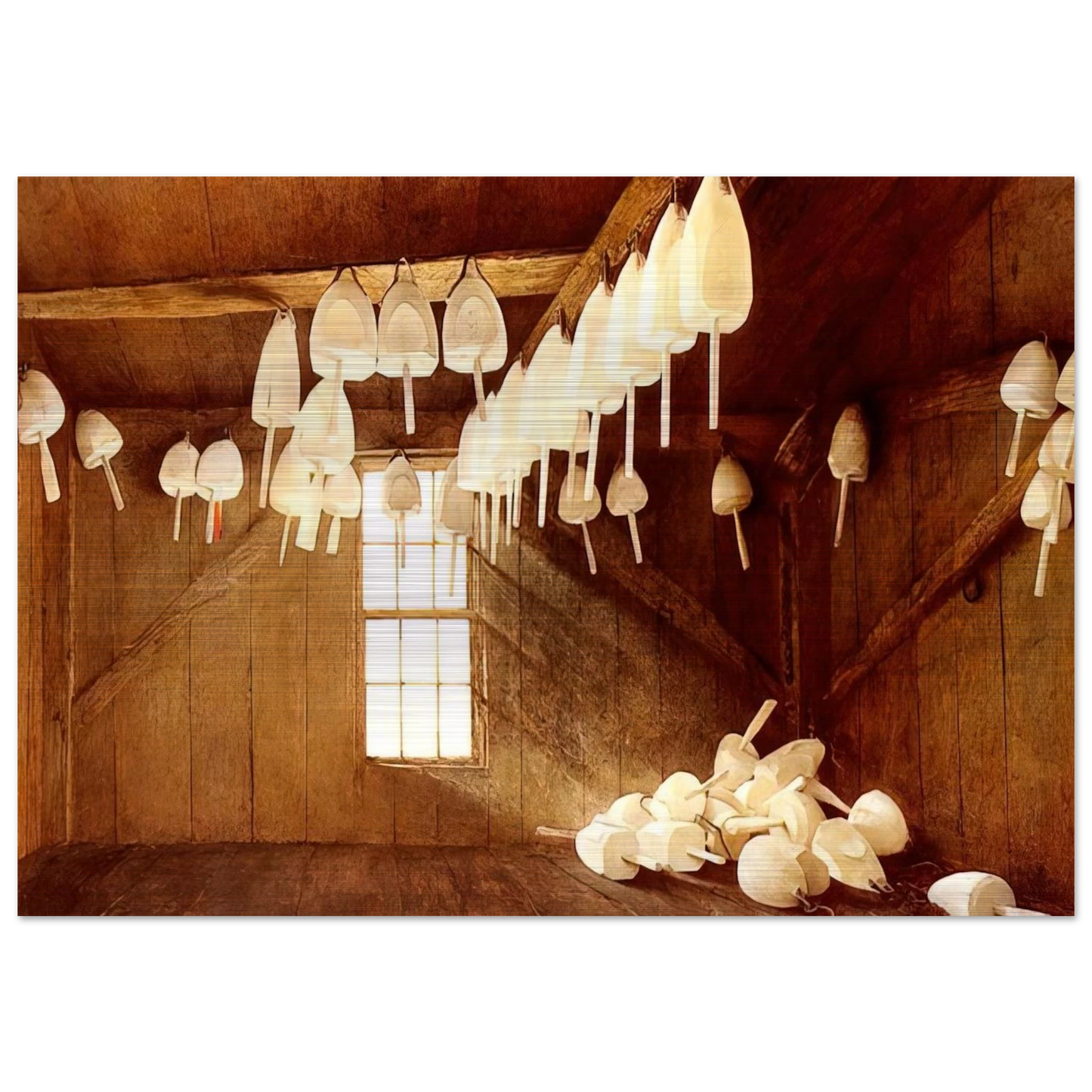 TOMORROW THE OUTER SHOALS - Andrew Wyeth Brushed Aluminum Print - 70x100 cm / 28x40 inches | Andrew Wyeth Aluminum Print | Andrew Wyeth Prints