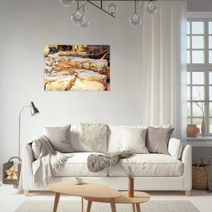 San Vigilio - John Singer Sargent Brushed Aluminum Print - 70x100 cm / 28x40 inches | John Singer Sargent Aluminum Print | John Singer Sargent Prints