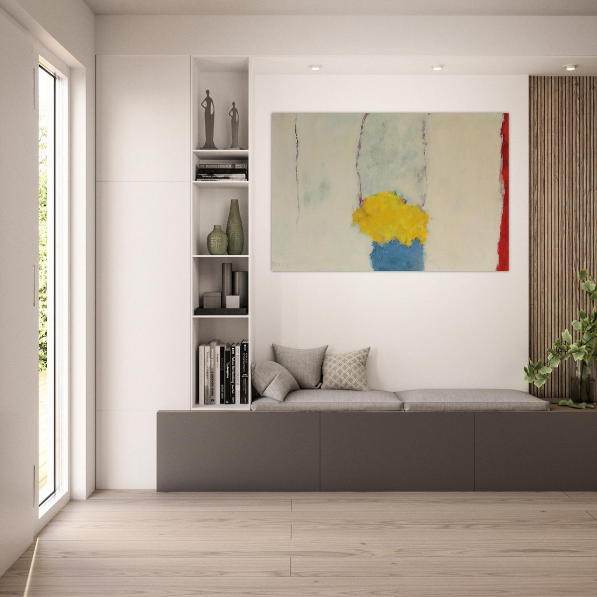 Classic Boundaries IV - 1962 - Theodoros Stamos Art Prints - 100x150 cm / 40x60″ inches | Theodoros Stamos Poster | Theodoros Stamos Prints