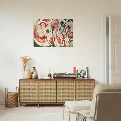 The Sun Woman II - Lee Krasner Brushed Aluminum Print - 70x100 cm / 28x40 inches | Lee Krasner Aluminum Print | Lee Krasner Prints