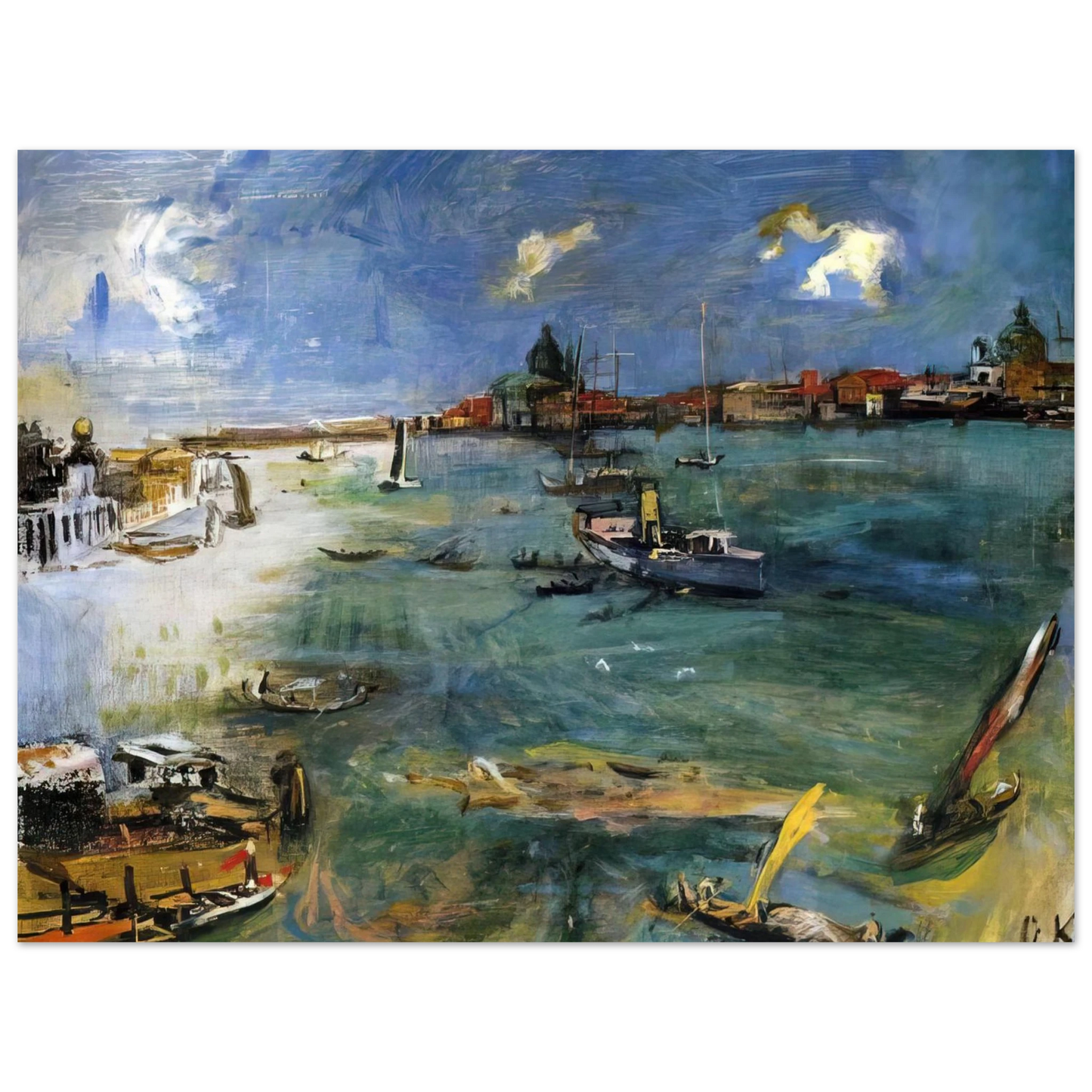 OSKAR KOKOSCHKA - NOT_DETECTED_235881  75x100 cm / 30x40inches Fine Art Poster