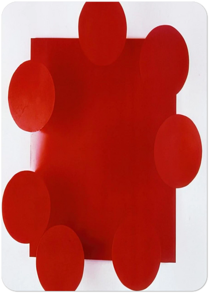 Amazonino #1 - 1989 By Lygia Pape Pack of 10 Post Cards | Lygia Pape Post Cards | A6 (10.5 x 14.8 cm) - 4.1 x 5.8 inches