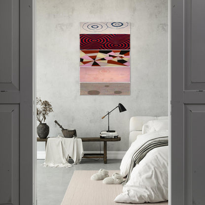 THE FABRIC WORKS BOARD - Louise Bourgeois Brushed Aluminum Print - 70x100 cm / 28x40 inches | Louise Bourgeois Aluminum Print | Louise Bourgeois Prints