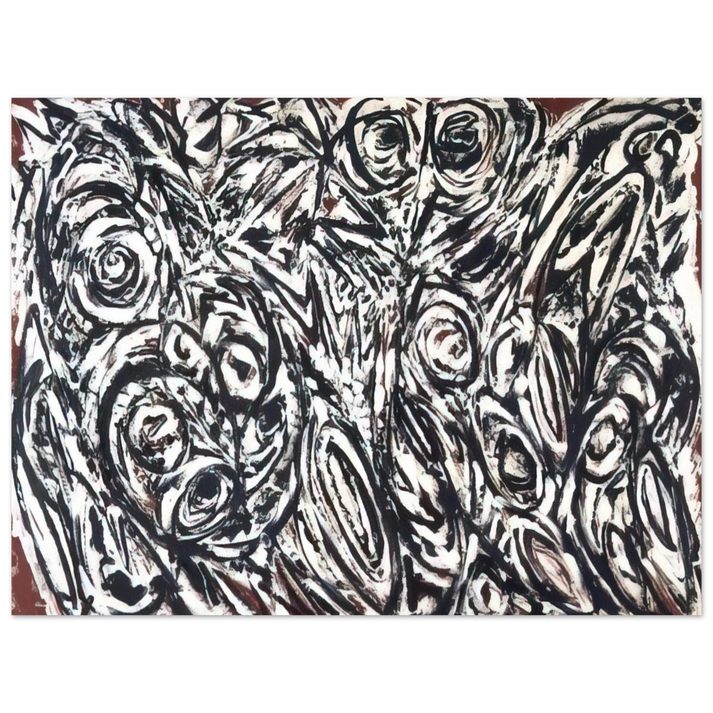 Lee Krasner - Night Creatures  75x100 cm / 30x40inches Fine Art Poster
