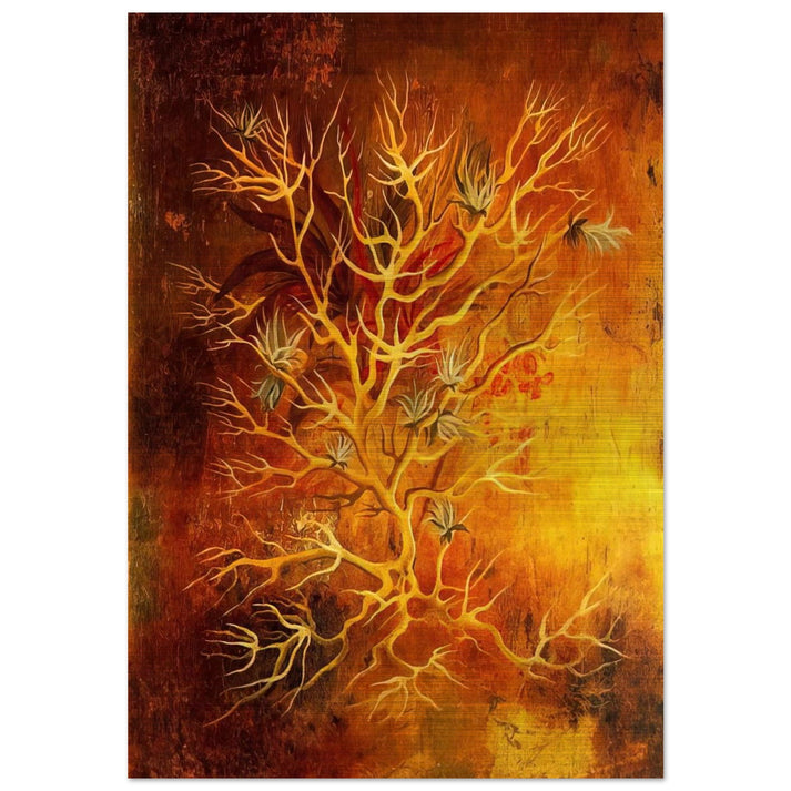 PLANT 1960 - Remedios Varo Brushed Aluminum Print - 70x100 cm / 28x40 inches | Remedios Varo Aluminum Print | Remedios Varo Prints