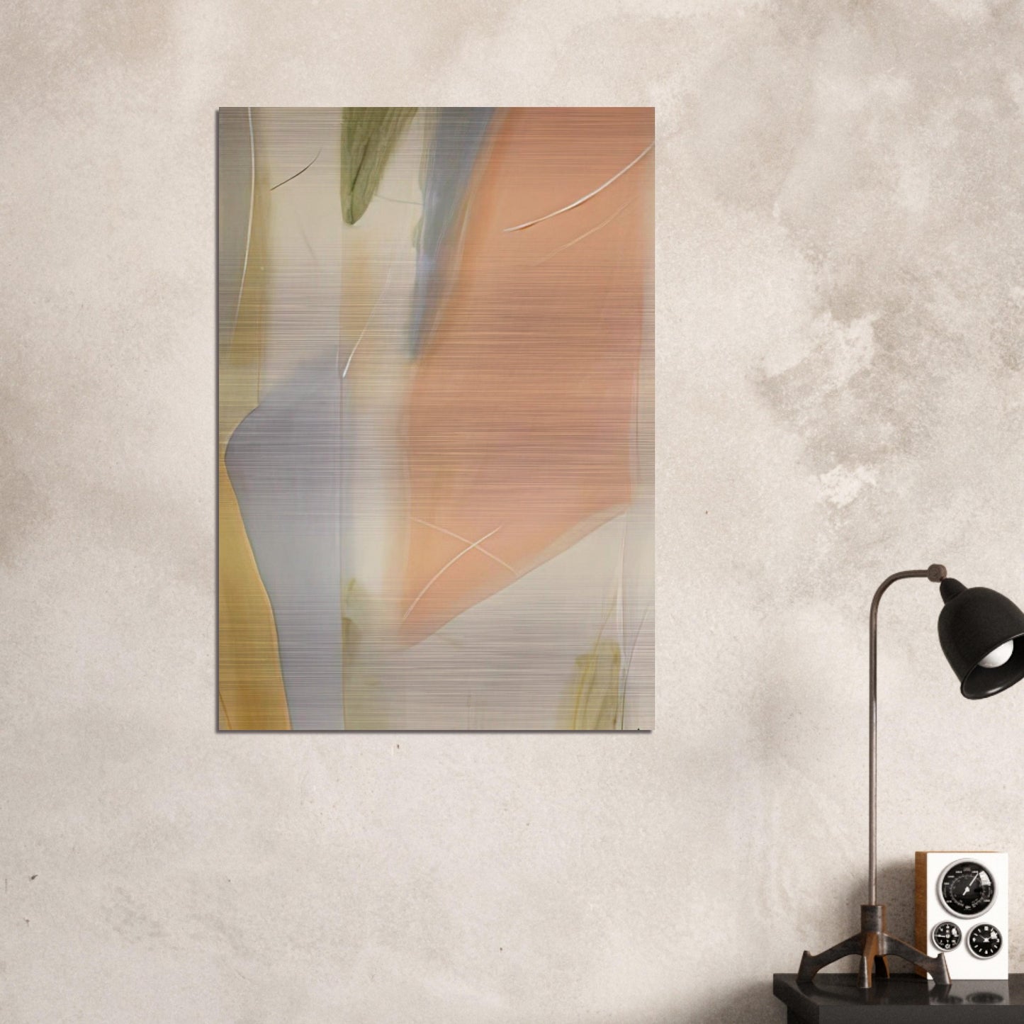 Untitled - 1987 - Larry Zox Brushed Aluminum Print - 70x100 cm / 28x40 inches | Larry Zox Aluminum Print | Larry Zox Prints