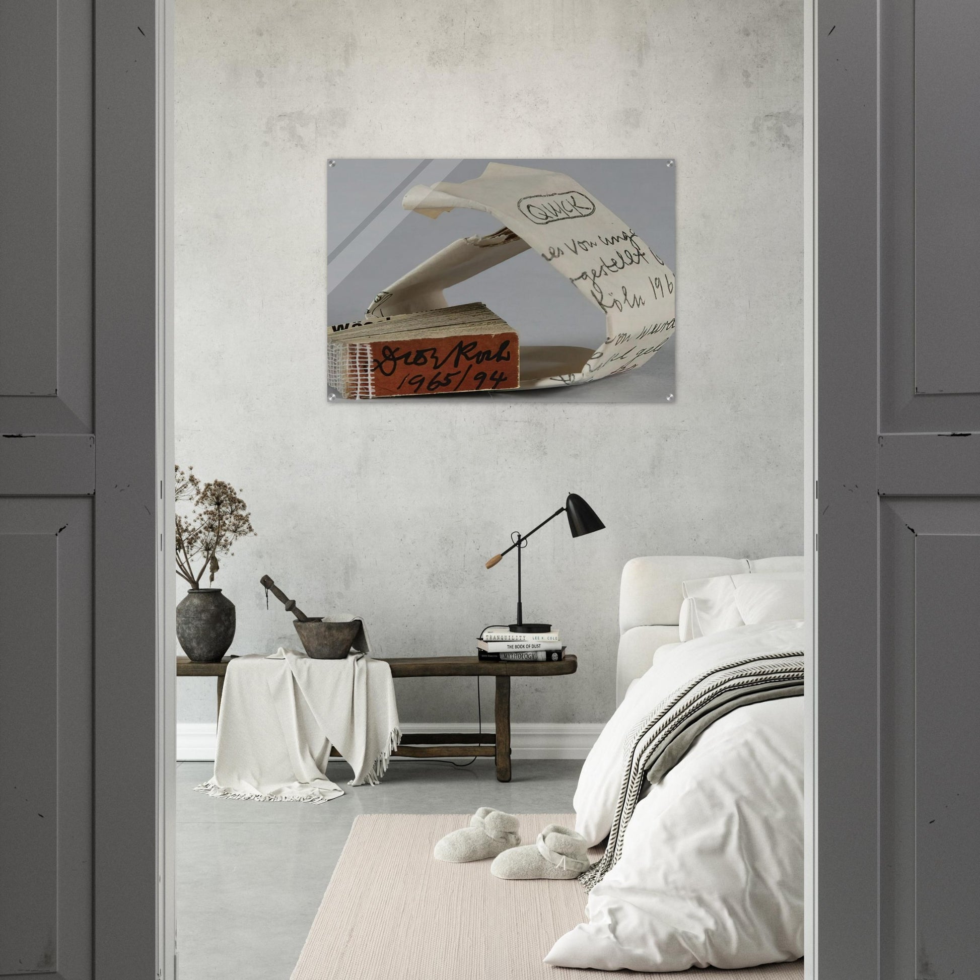 Quick - 1965 - Dieter Roth Acrylic Print - 70x100 cm / 28x40″ inches | Dieter Roth Wall Art | Dieter Roth Prints