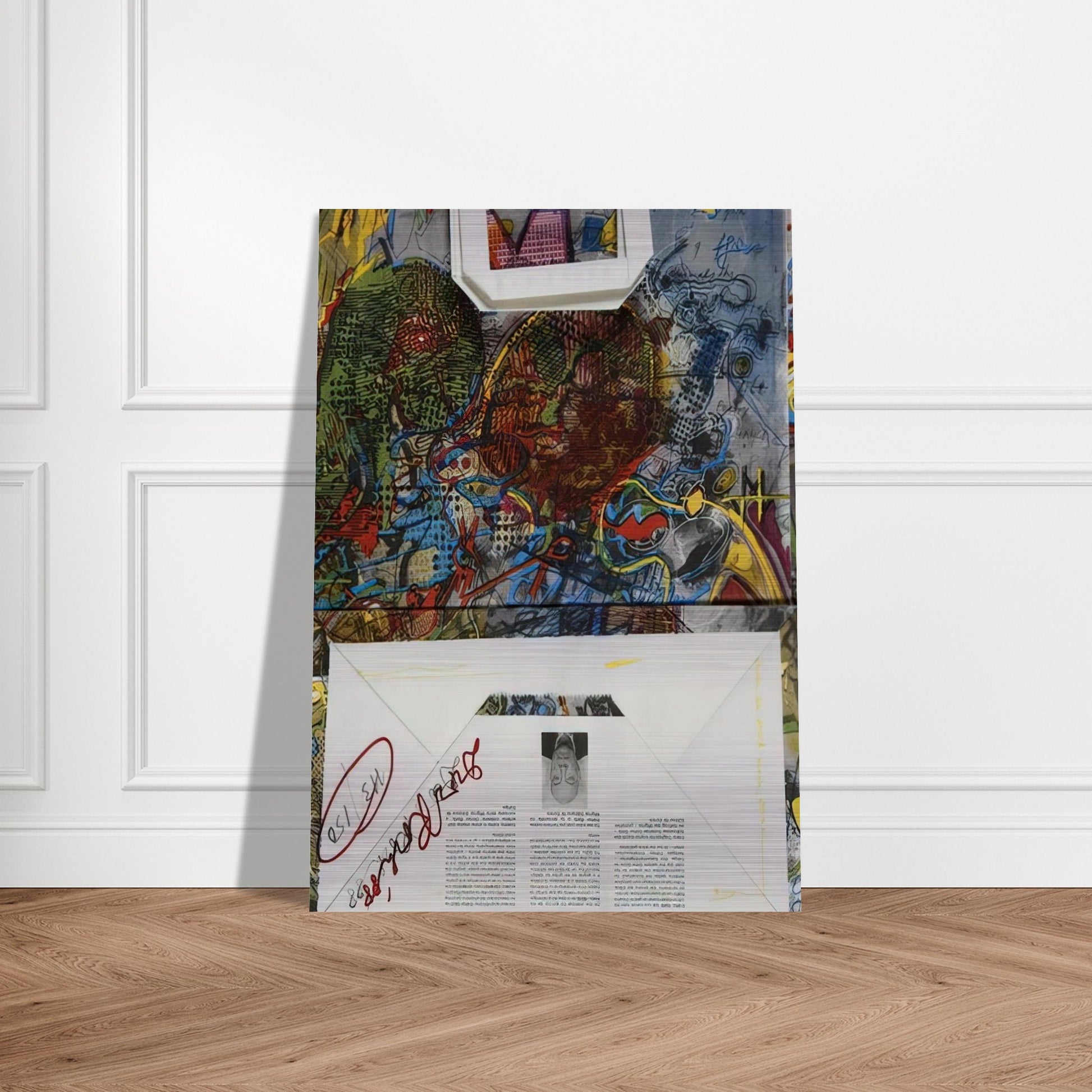 Untitled Migros - 1988 - Dieter Roth Brushed Aluminum Print - 70x100 cm / 28x40 inches | Dieter Roth Aluminum Print | Dieter Roth Prints