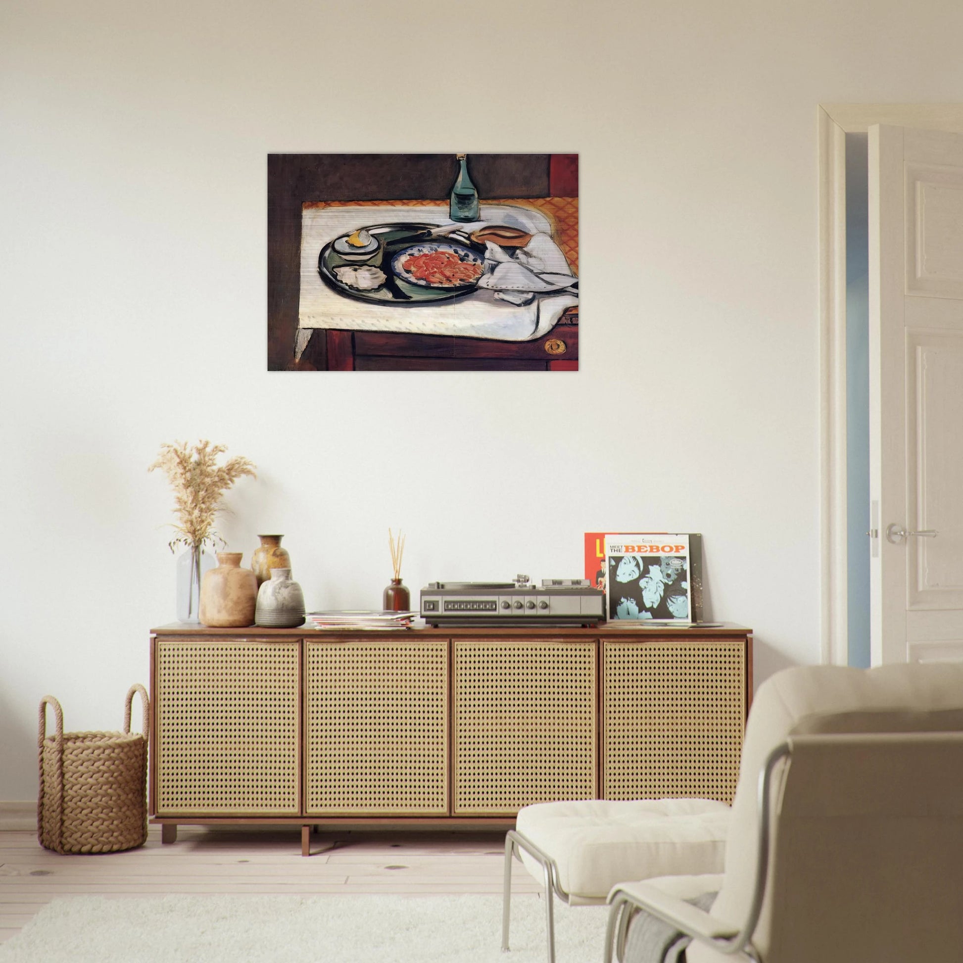 PINK SHRIMP 1921 - Henri Matisse Brushed Aluminum Print - 70x100 cm / 28x40 inches | Henri Matisse Aluminum Print | Henri Matisse Prints