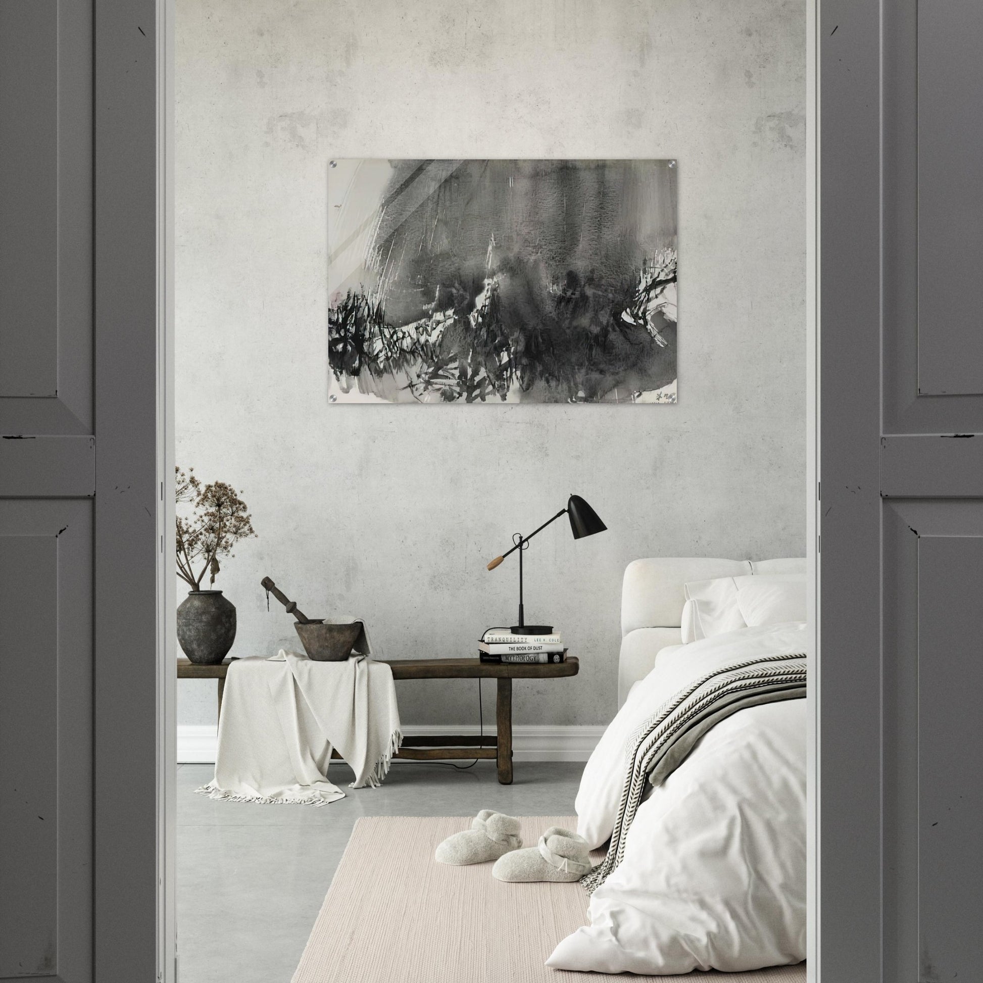 UNTITLED 1963 - Chu teh Chun Acrylic Print - 70x100 cm / 28x40″ inches