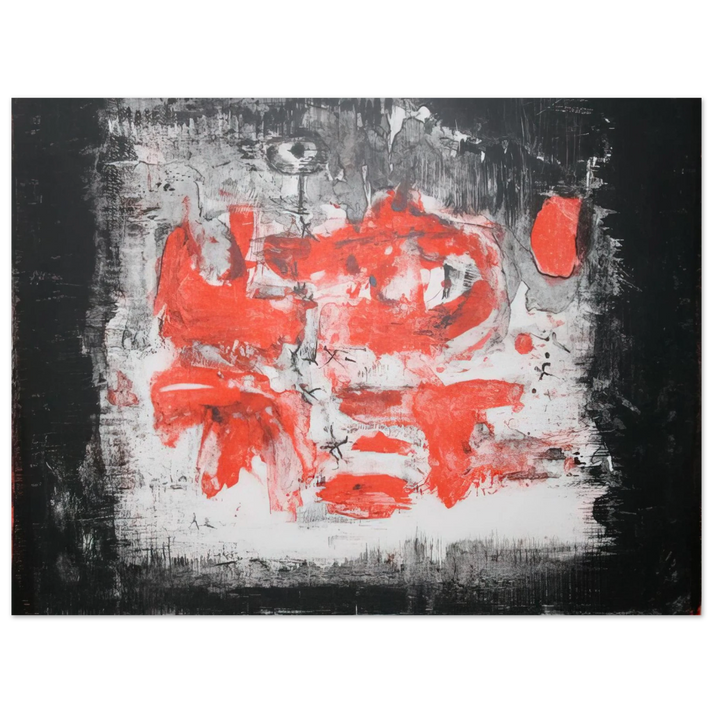 Zao Wou-Ki - UNTITLED 1956 1  75x100 cm / 30x40inches Fine Art Poster
