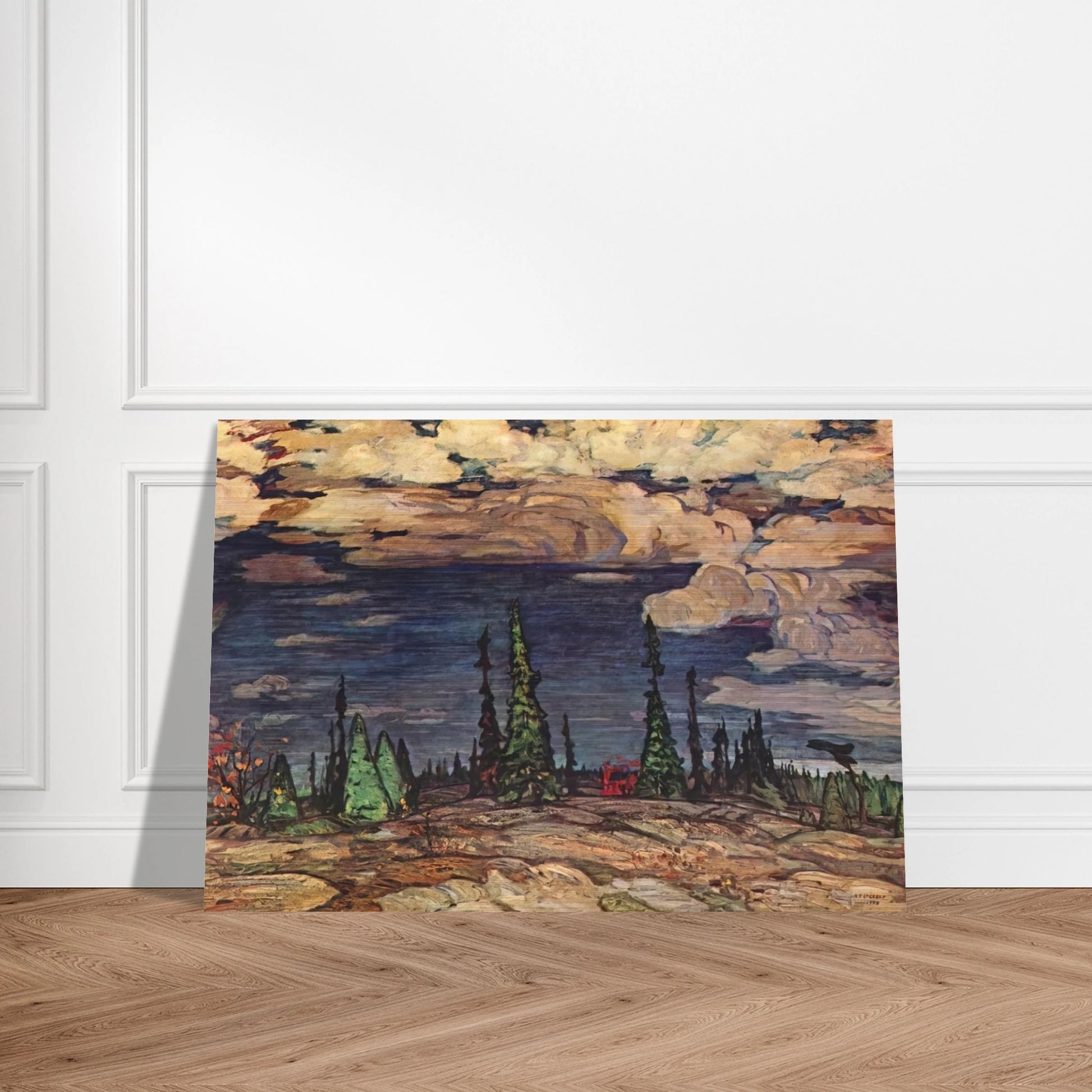 Terre Sauvage - 1913 - A.Y. Jackson Brushed Aluminum Print - 70x100 cm / 28x40 inches | A.Y. Jackson Aluminum Print | A.Y. Jackson Prints