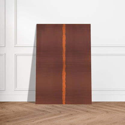 Onement I - Barnett Newman Brushed Aluminum Print - 70x100 cm / 28x40 inches | Barnett Newman Aluminum Print | Barnett Newman Prints