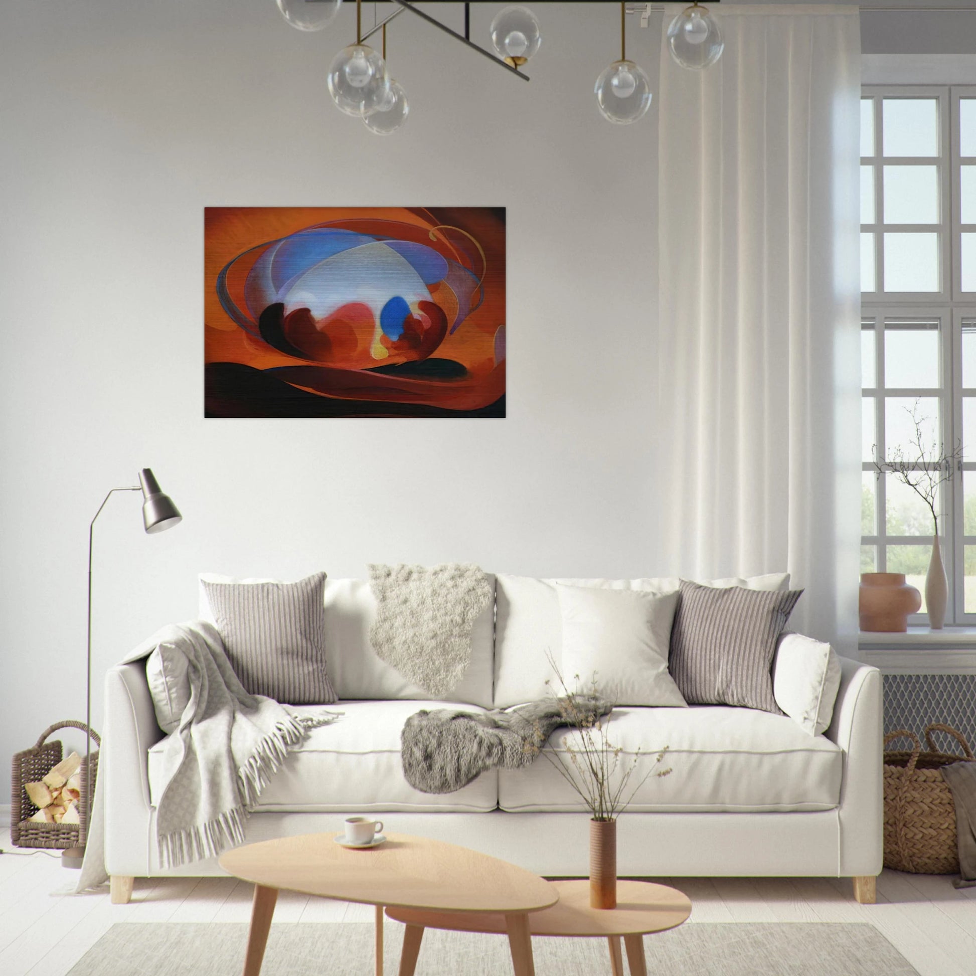 Radiance - 1929 - Agnes Lawrence Pelton Brushed Aluminum Print - 70x100 cm / 28x40 inches | Agnes Lawrence Pelton Aluminum Print | Agnes Lawrence Pelton Prints