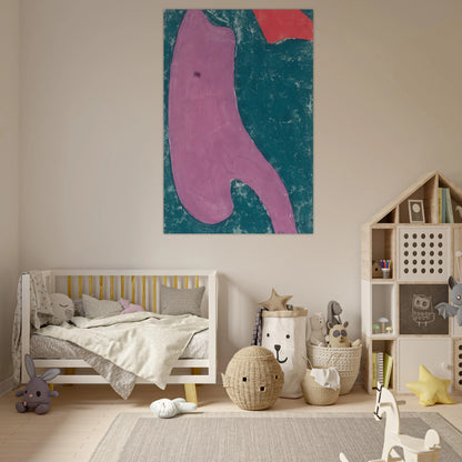 Etude de tissu - 1946 - Serge Poliakoff Art Prints - 100x150 cm / 40x60″ inches | Serge Poliakoff Poster | Serge Poliakoff Prints
