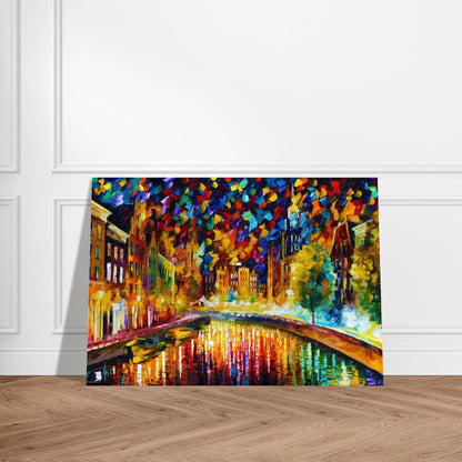 Leonid Afremov - Leonid Afremov Brushed Aluminum Print - 70x100 cm / 28x40 inches | Leonid Afremov Aluminum Print | Leonid Afremov Prints