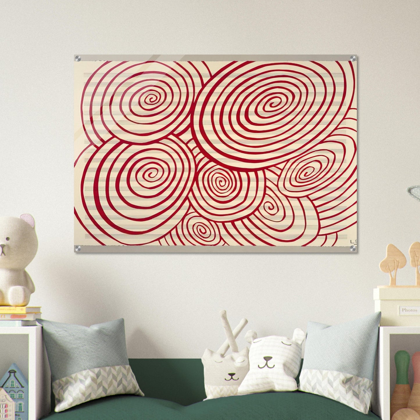 FUGUE 2003 - Louise Bourgeois Acrylic Print - 70x100 cm / 28x40″ inches