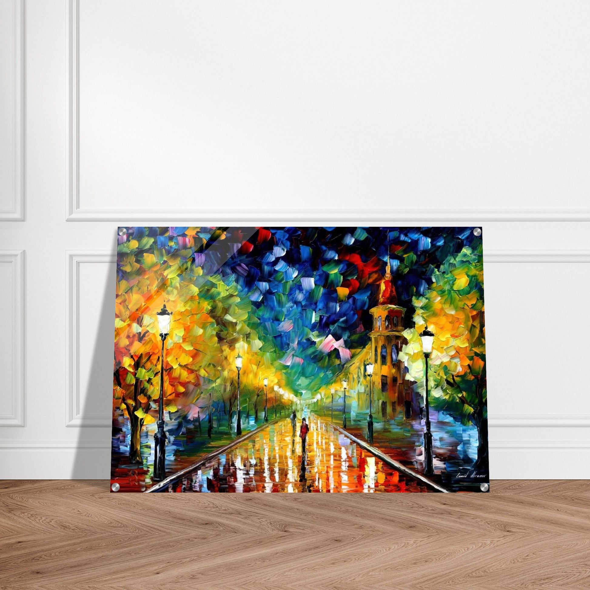 Leonid Afremov - Leonid Afremov Acrylic Print - 70x100 cm / 28x40″ inches