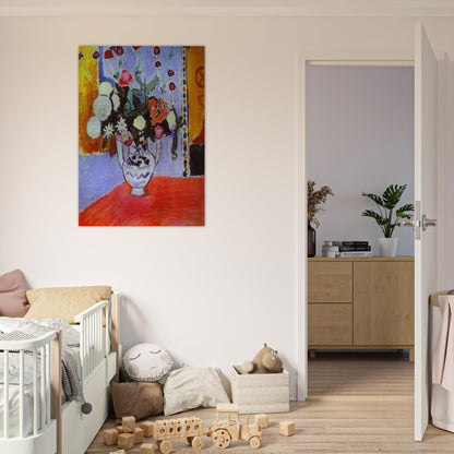 A BUNCH OF FLOWERS 1907 - Henri Matisse Brushed Aluminum Print - 70x100 cm / 28x40 inches | Henri Matisse Aluminum Print | Henri Matisse Prints