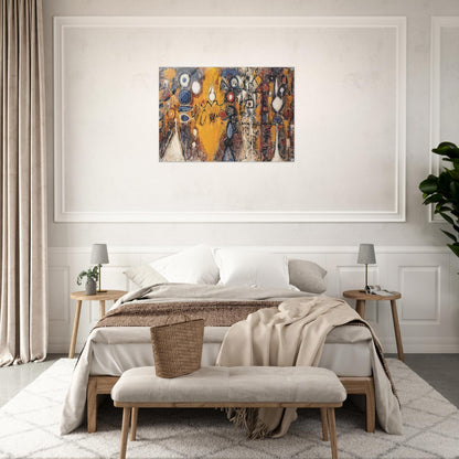 Number 1 - 1951 - Richard Pousette-Dart Acrylic Print - 70x100 cm / 28x40″ inches