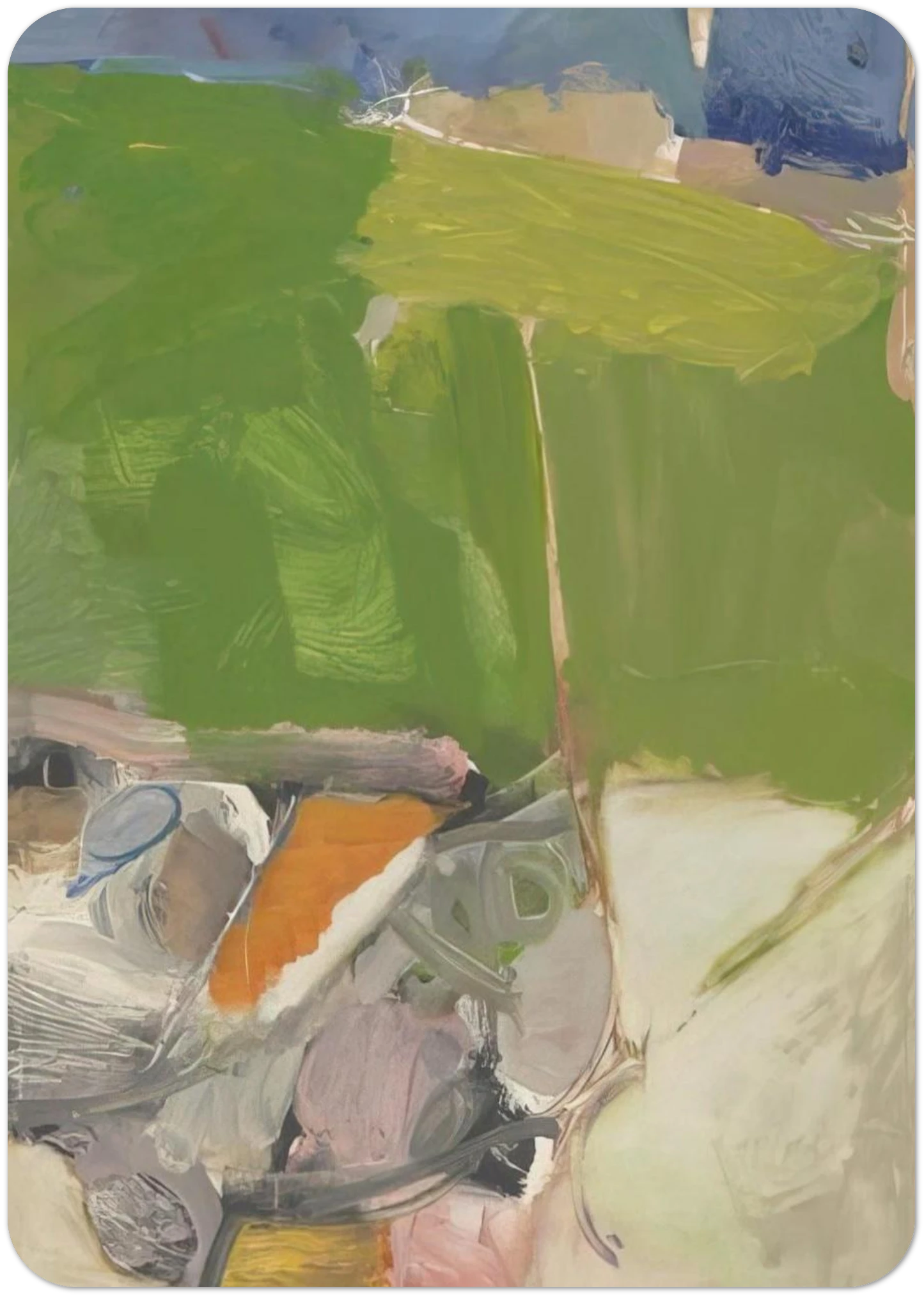 Berkeley #33 By Richard Diebenkorn Pack of 10 Post Cards | Richard Diebenkorn Post Cards | A6 (10.5 x 14.8 cm) - 4.1 x 5.8 inches