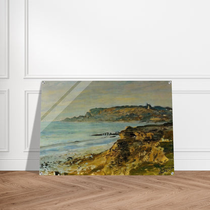 Cliff at Sainte-Adresse - claude monet Acrylic Print - 70x100 cm / 28x40″ inches