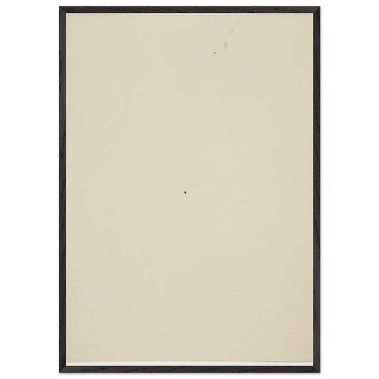 First Conversion - 2003 - Robert Ryman 70x100 cm / 28x40 inches Framed Art Print – Black Wooden Frame