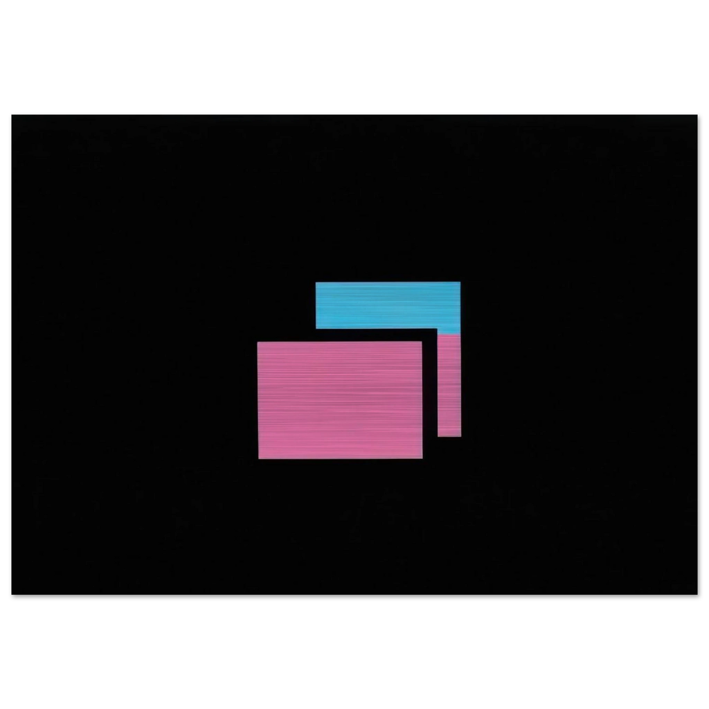 Neoconcret Ballet #II - 1959 - Lygia Pape Brushed Aluminum Print - 70x100 cm / 28x40 inches | Lygia Pape Aluminum Print | Lygia Pape Prints