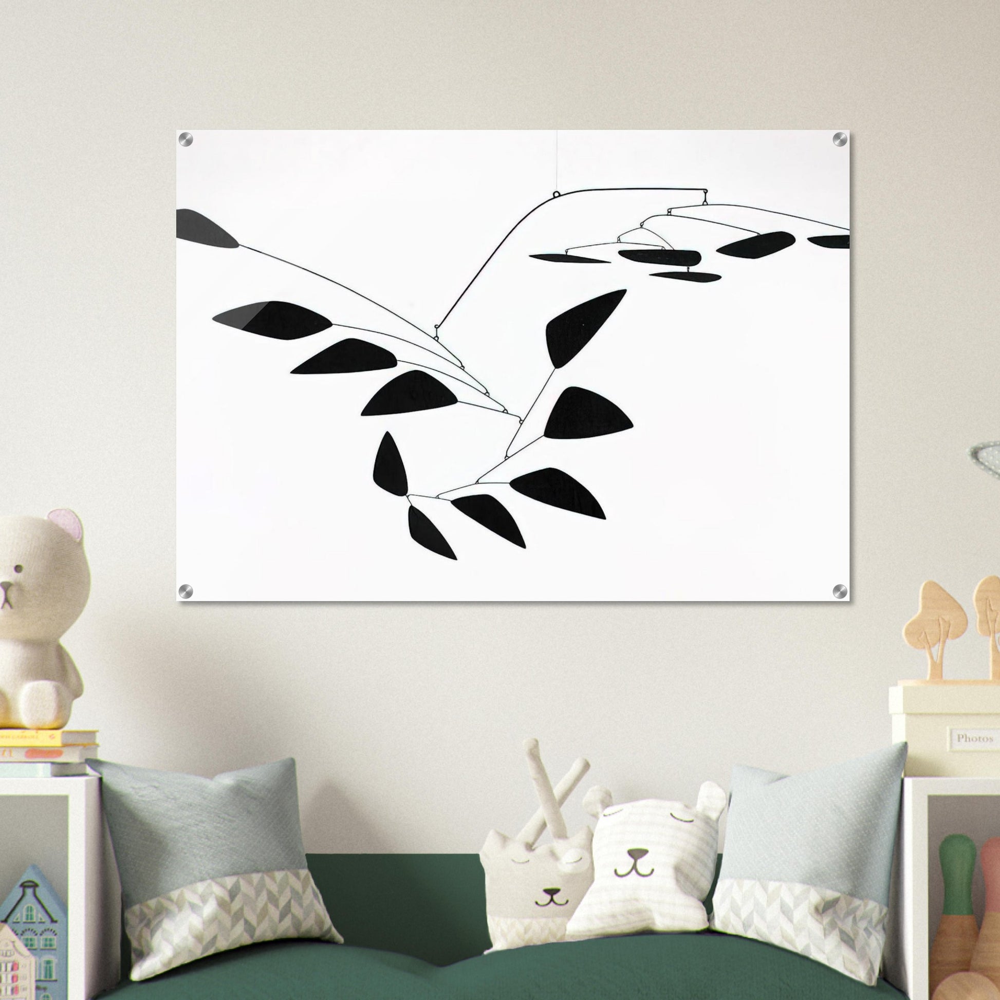 THE Y 1960 - Alexander Calder Acrylic Print - 70x100 cm / 28x40″ inches | Alexander Calder Wall Art | Alexander Calder Prints