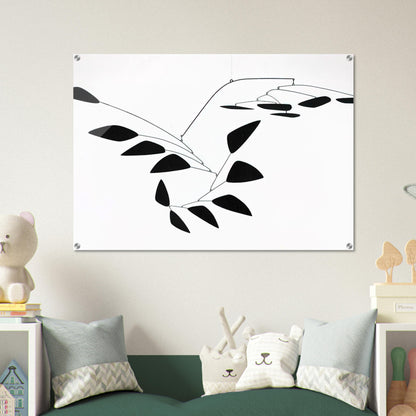 THE Y 1960 - Alexander Calder Acrylic Print - 70x100 cm / 28x40″ inches | Alexander Calder Wall Art | Alexander Calder Prints