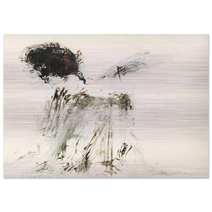 Ides of March - Cy Twombly Brushed Aluminum Print - 70x100 cm / 28x40 inches | Cy Twombly Aluminum Print | Cy Twombly Prints